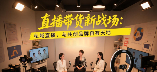 直播带货新战场：私域直播，与安菲云共创品牌自有天地
